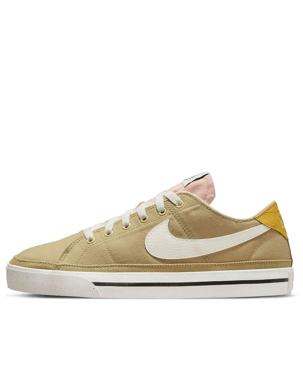 Nike White Court Legacy Canvas Next Nature 'Wheat Grass Sail for men