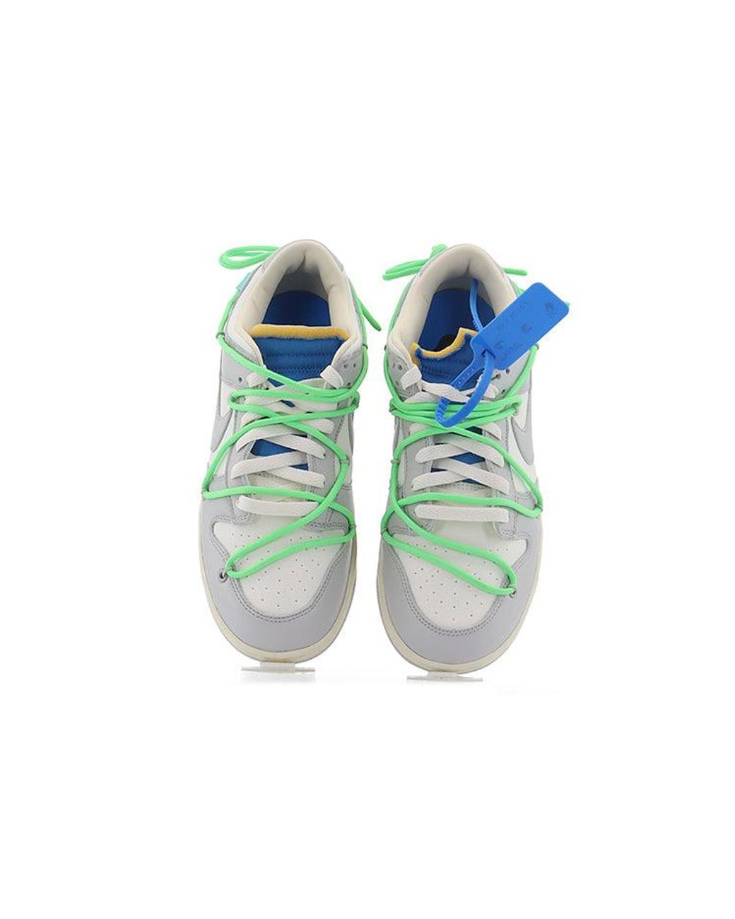 Nike Blue X Off- Dunk Low 'Lot 26 Of 50' for men