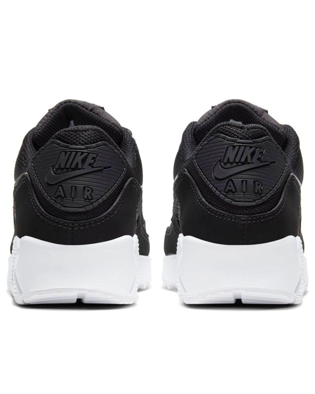 nike air max 90 twist black and white