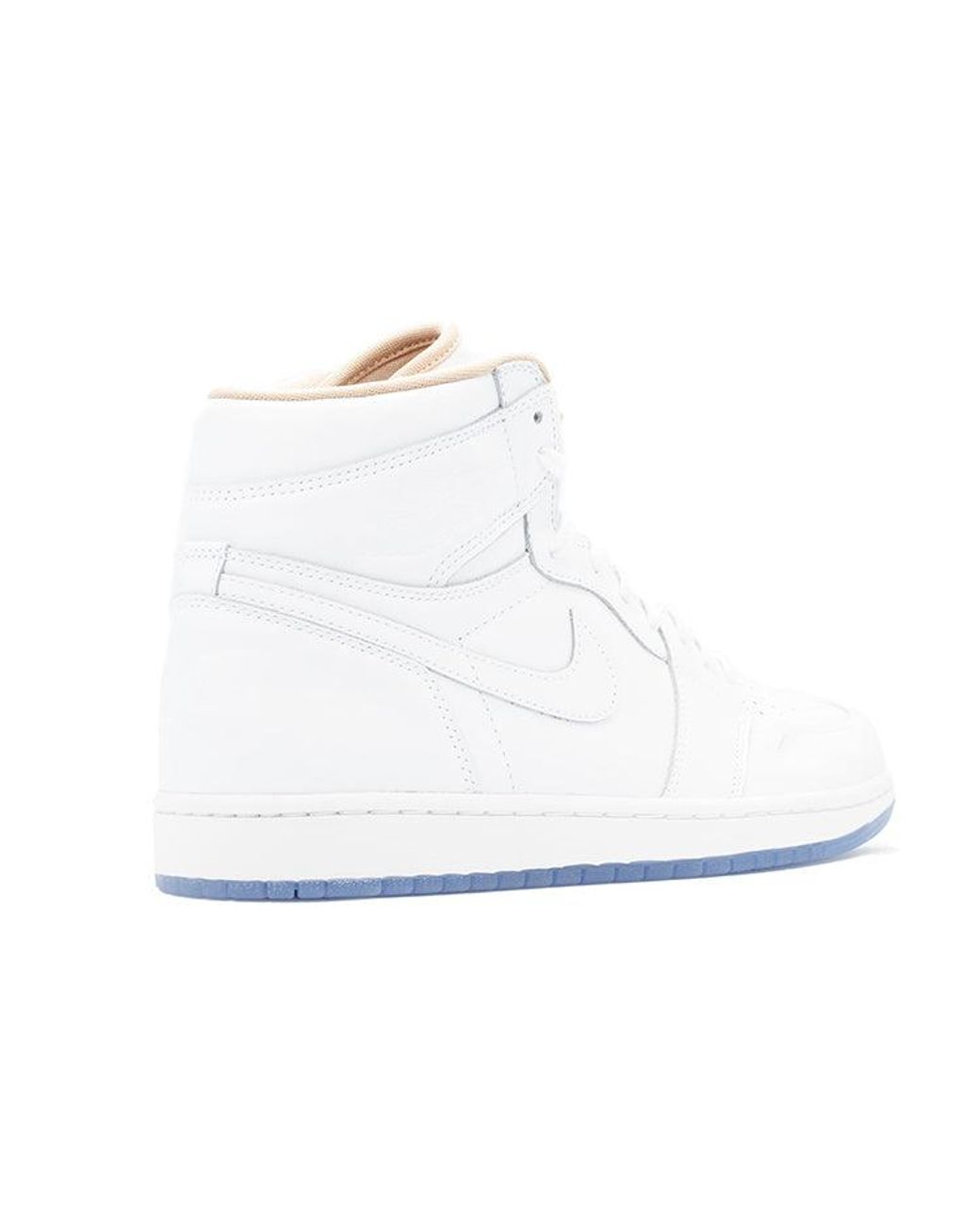 Nike White 1 Retro High Og 'Los Angeles' 2015 for men