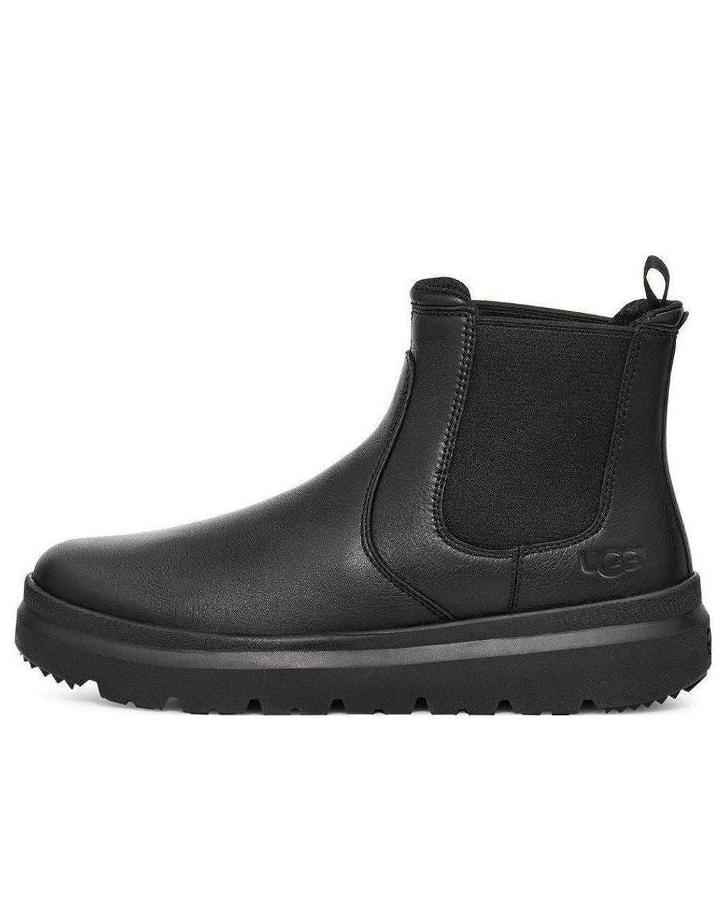 Ugg Black Burleigh Chelsea Boot for men