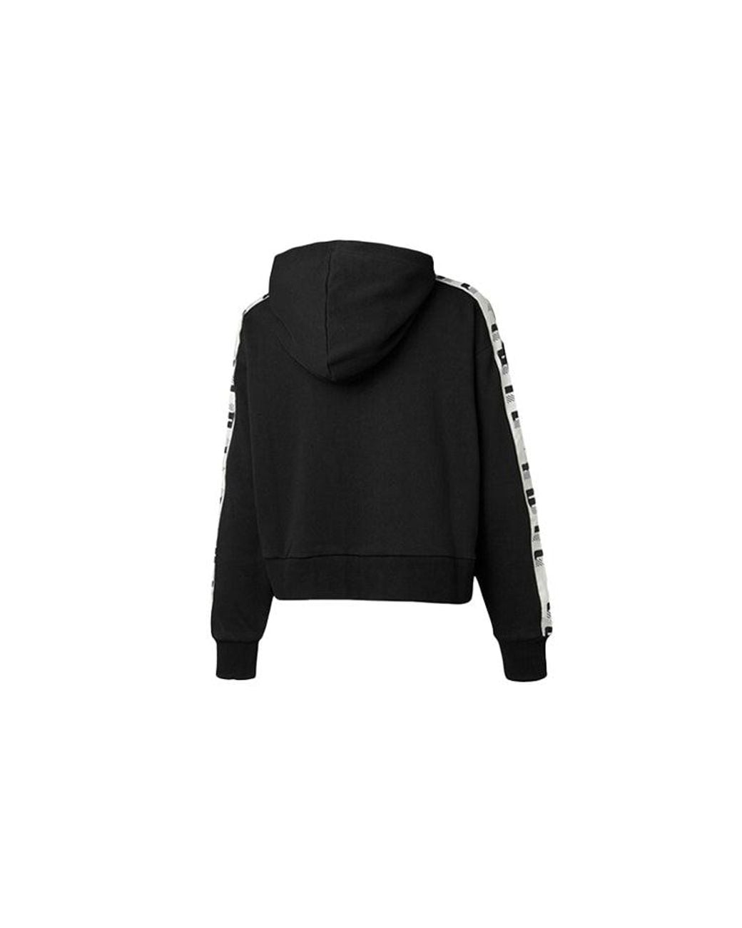 PUMA Black (Wmns) Knit Hooded Zipper Jacket