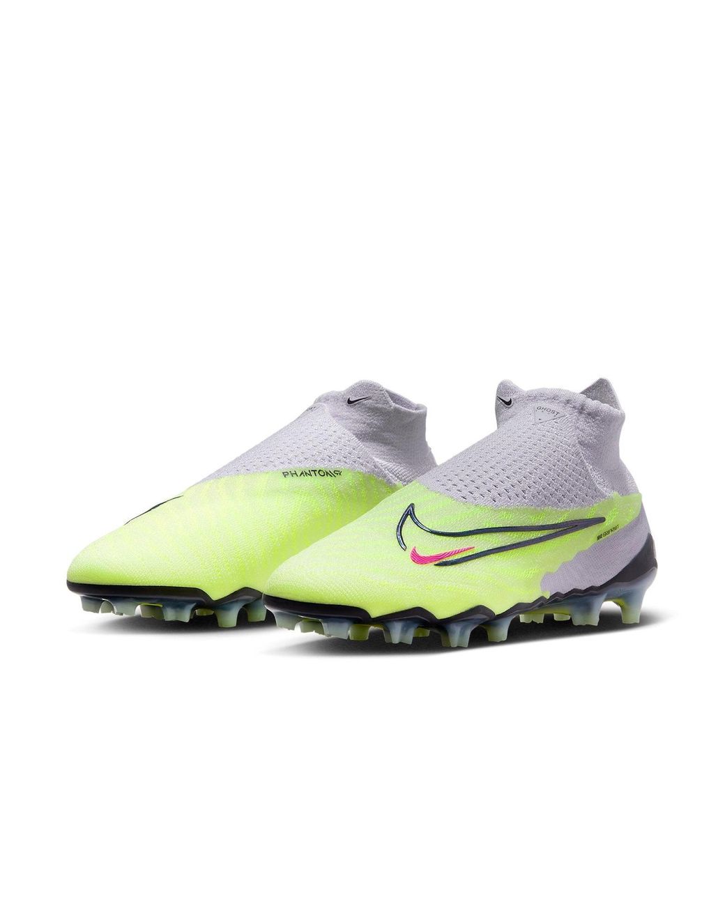Nike Yellow Phantom Gx Elite Gripknit Df Fg 'Barely Volt' for men