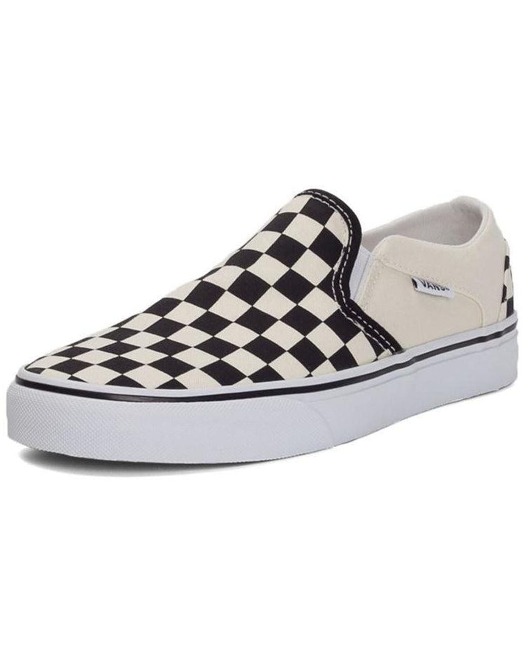 Vans White (Wmns) Asher 'Checkerboard'