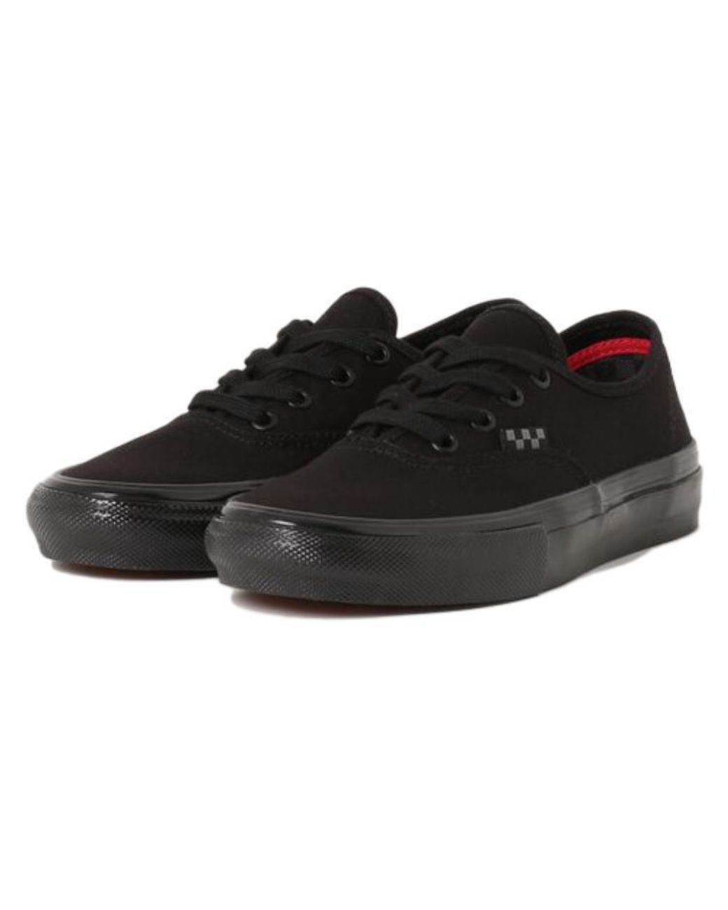 Vans Black Authentic Low Tops Casual Skateboarding Shoes for men