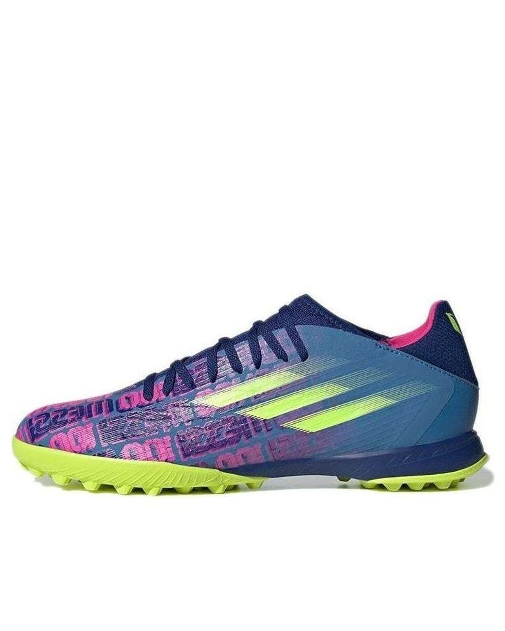 Adidas Blue X Speedflow Messi.3 Tf 'Numbersup' for men