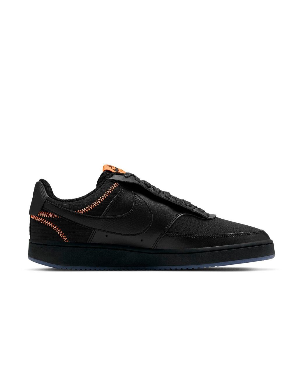 Nike Black Court Vision Low Premium Total' for men