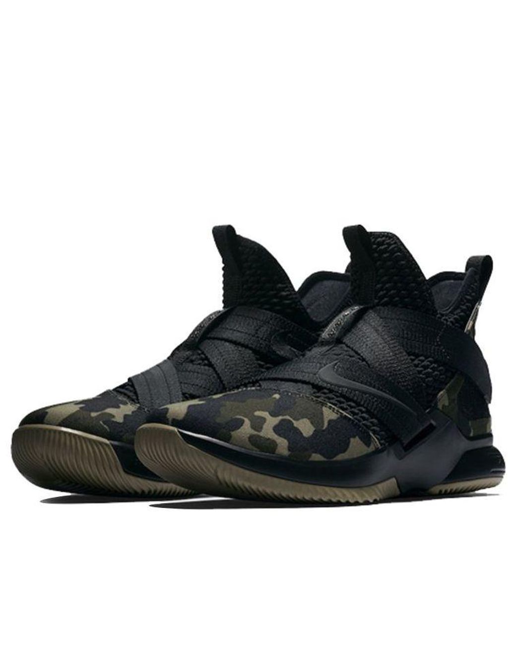 Nike Black Lebron Soldier Sfg 'Camo' for men