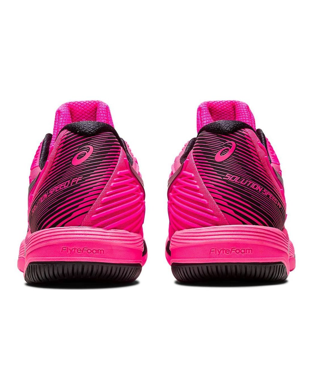 Asics Pink Solution Speed Flytefoam 2 Tennis Shoes for men