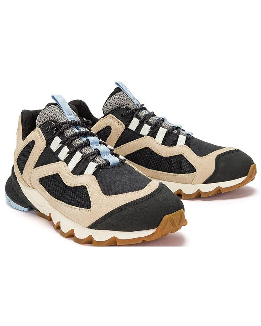 Timberland Black Solar Wave Leather Sneakers for men