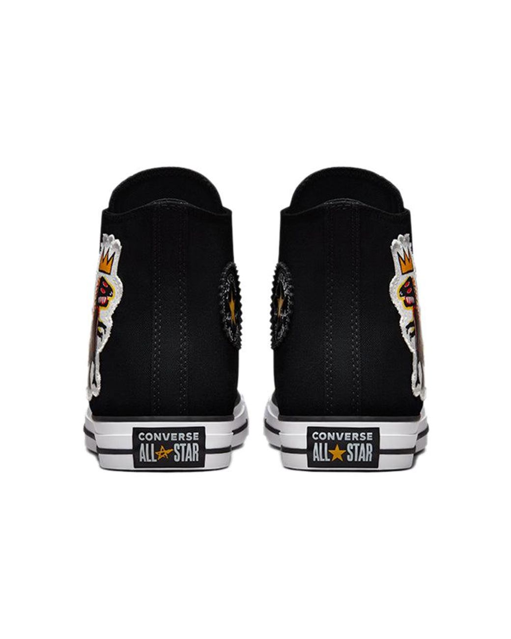 Converse Black Jean-Michel Basquiat X Chuck Taylor All Star High 'Pez Dispenser' for men