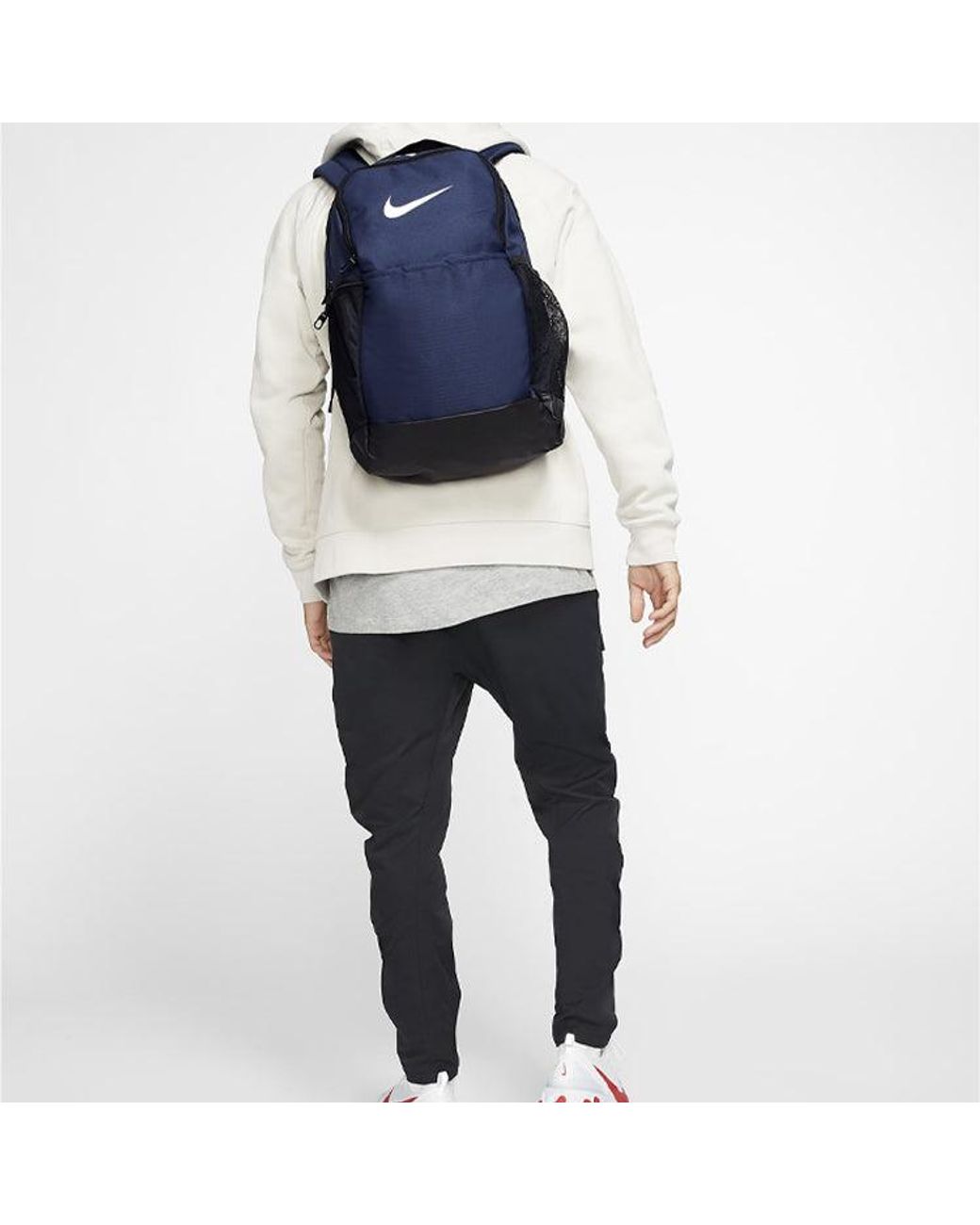 Nike Blue Brasilia Backpack 'Midnight' for men