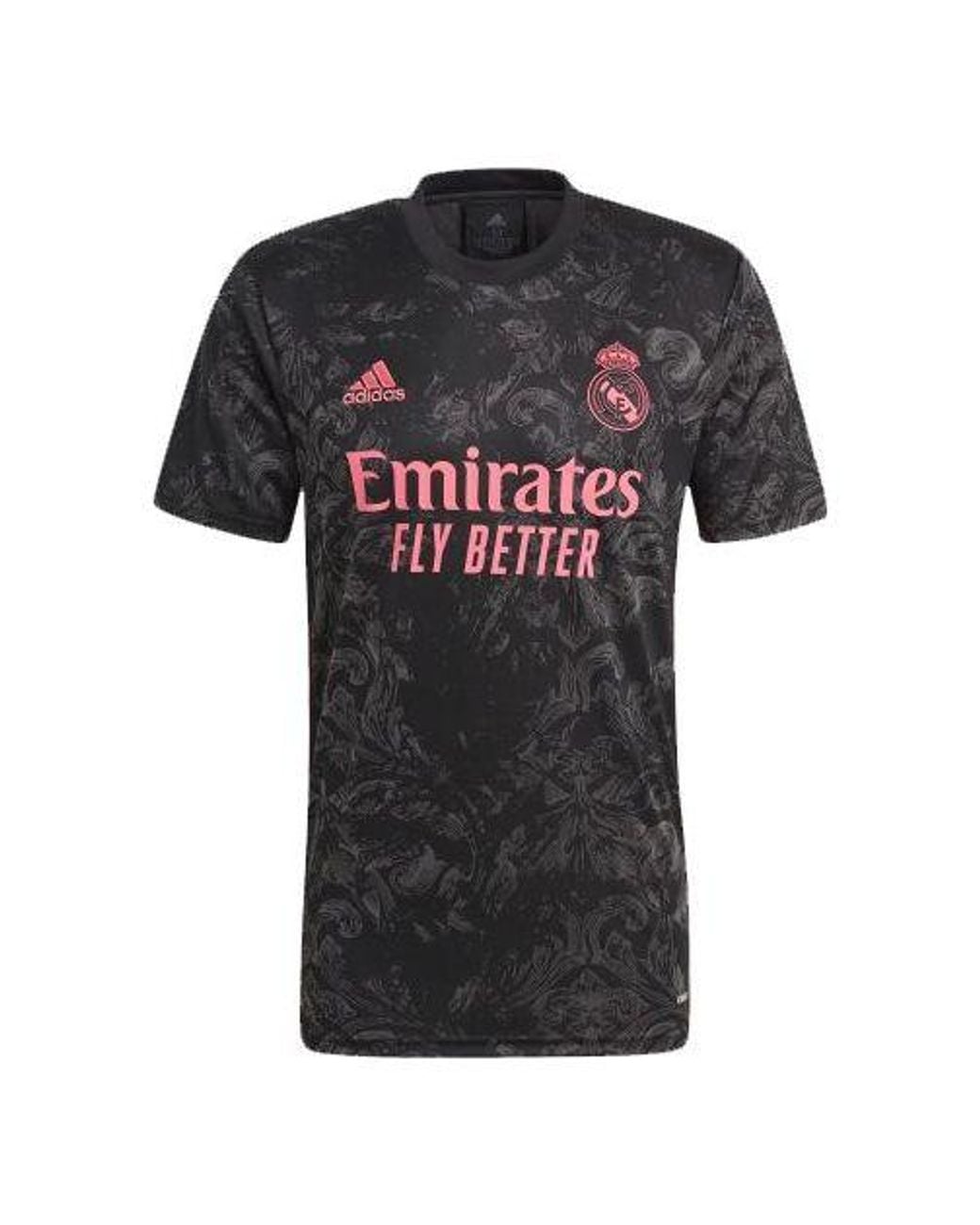 Adidas Black Soccer Sport Shirt Real Madrid