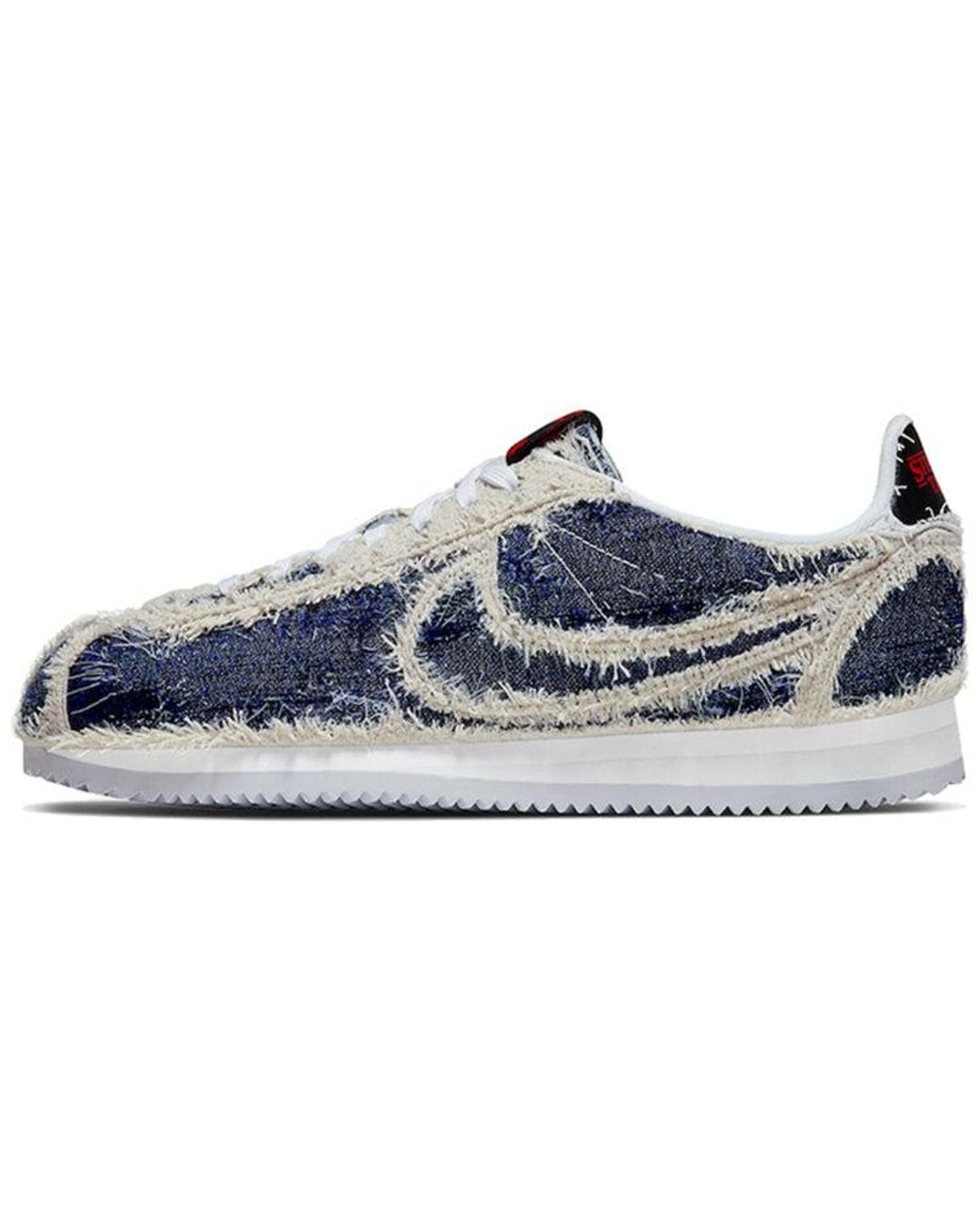 Nike White Stranger Things X Classic Cortez Qs 'Upside Down' for men