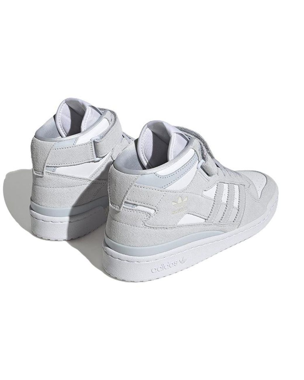 Adidas White (Wmns) Forum Mid Shoes 'Halo'