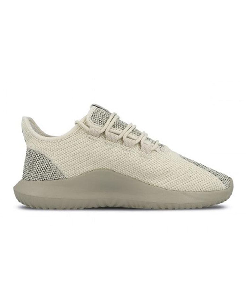 Adidas White Tubular Shadow Knit 'Light' for men