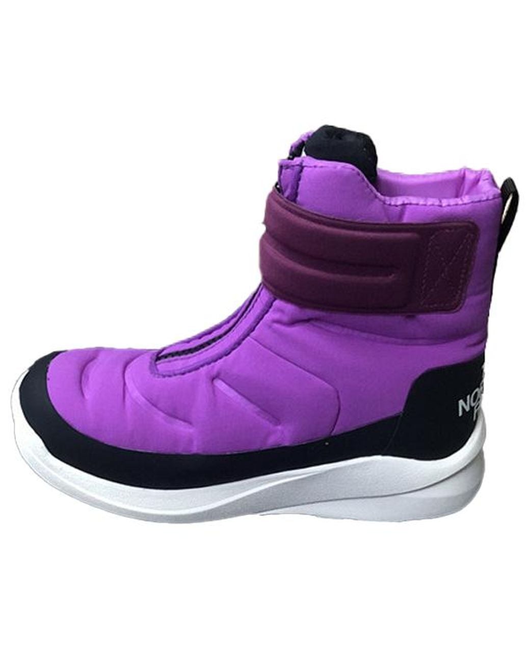 The North Face Purple (Wmns) Nuptse Ii Strap Waterproof Boots 'Sweet Tnf'