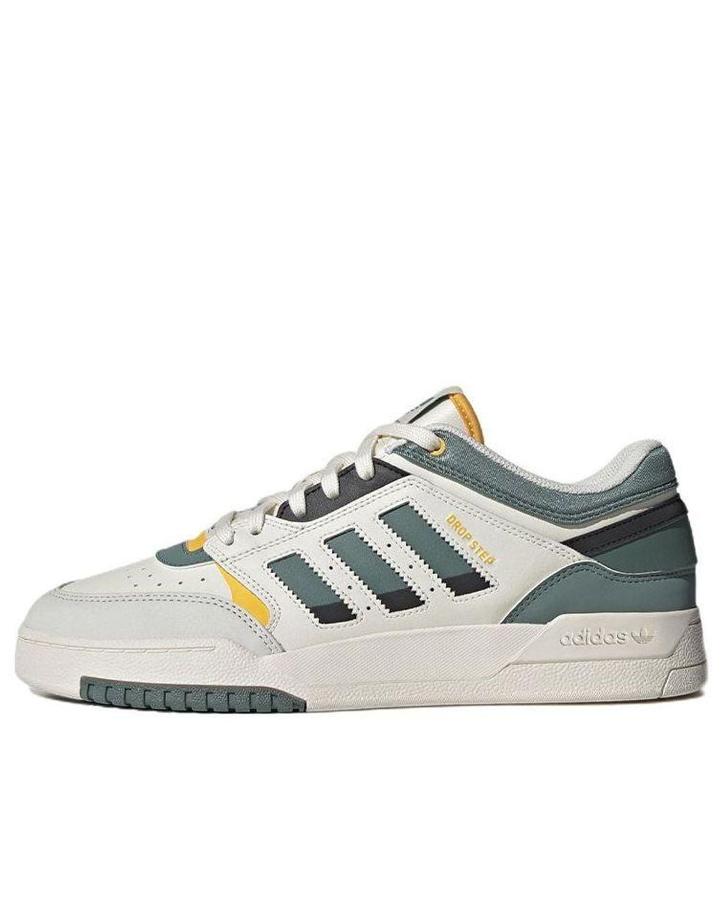 adidas Drop Step Low 'white Tech Emerald' in Blue for Men | Lyst UK