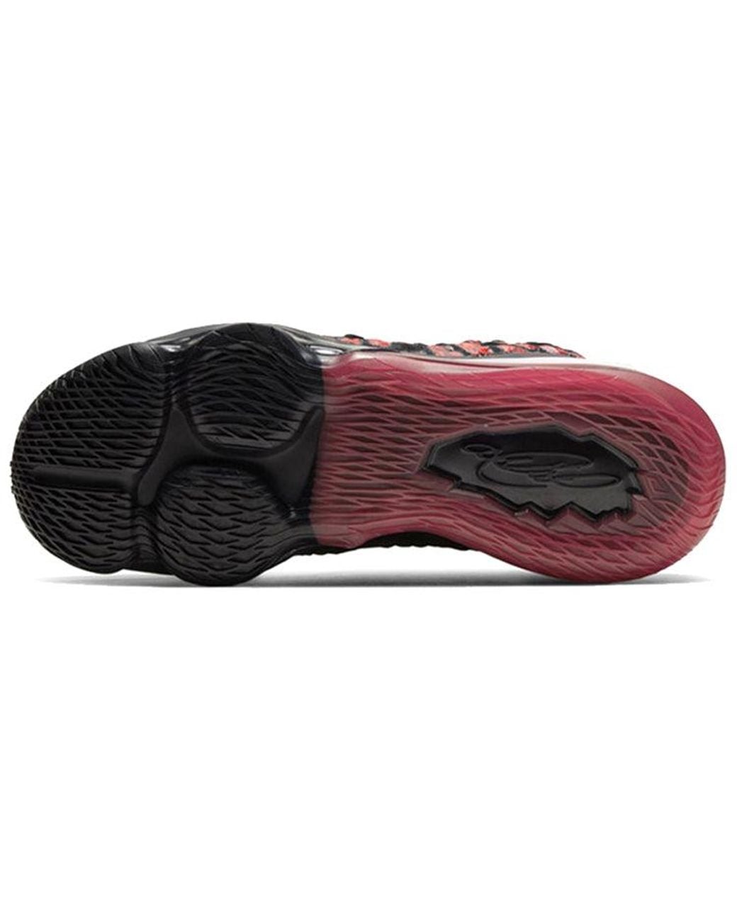 Nike Black Lebron 17 'Infrared Vi' for men