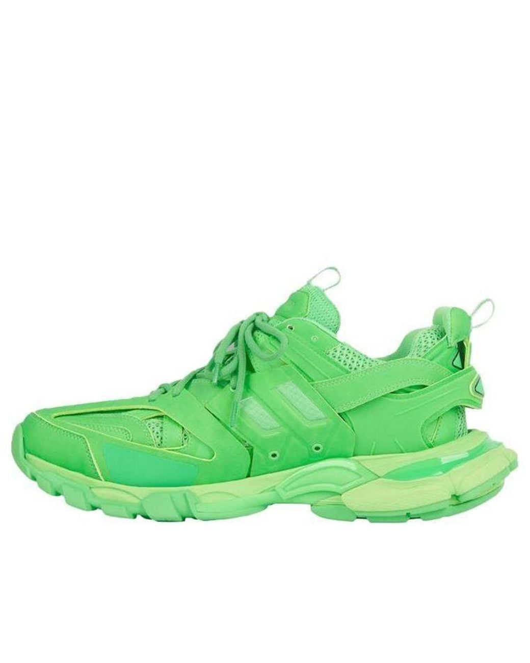Balenciaga Green Track Trainer 'Fluo' for men