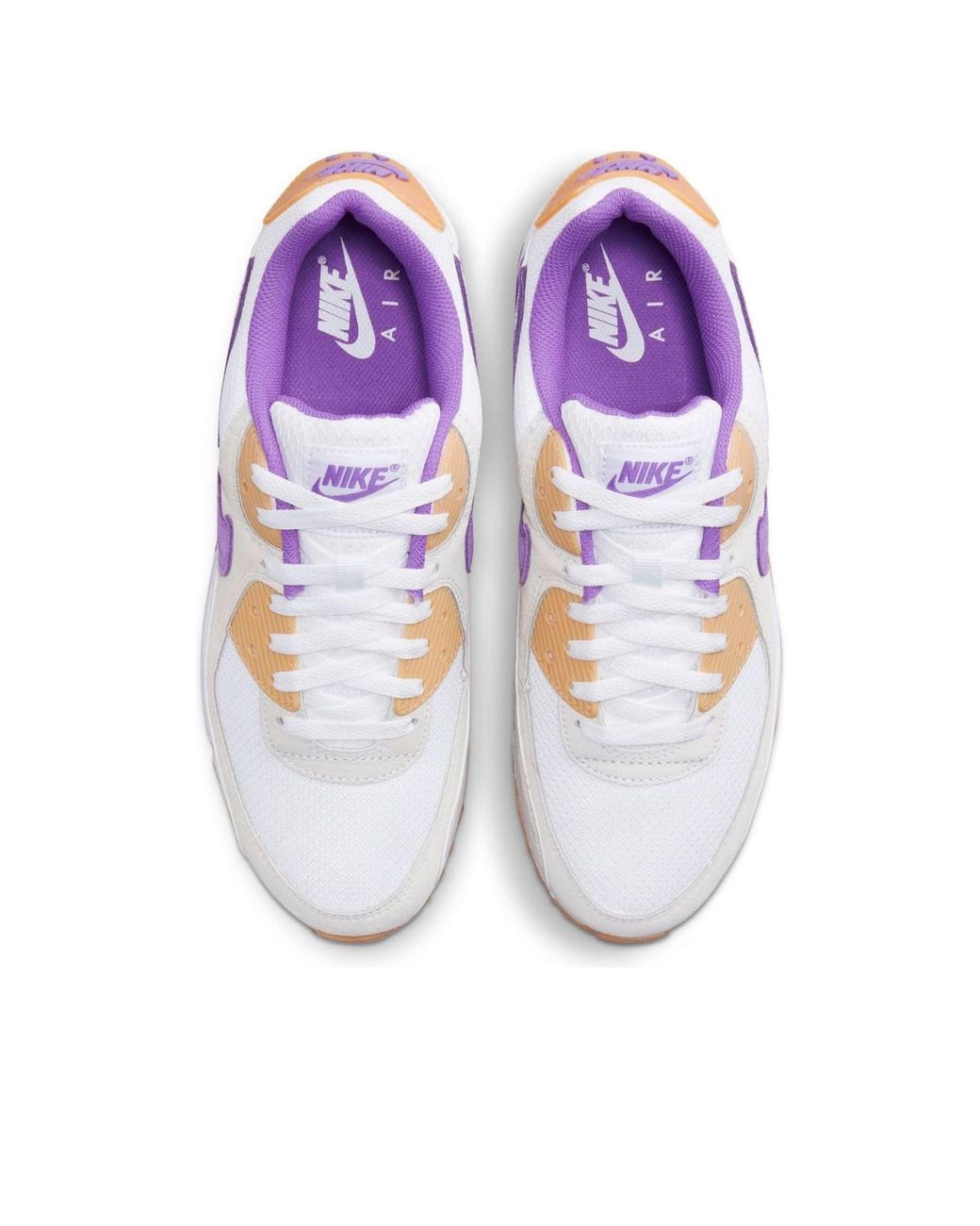 Nike White Air Max 90 'Action Grape Citron' for men