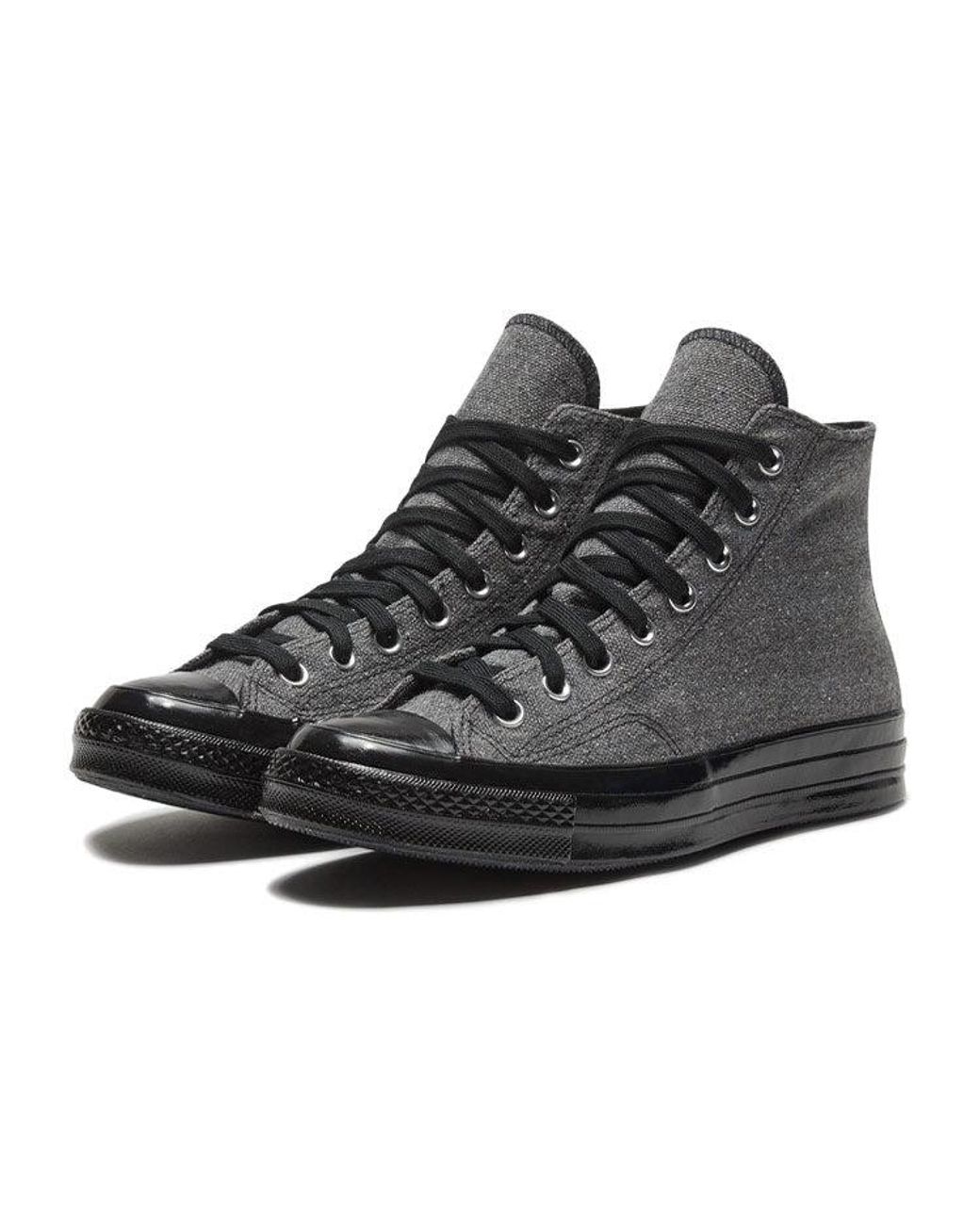Converse Black Renew 1970S High Top Casual Canvas Shoes