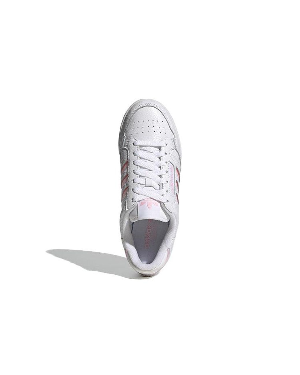 Adidas White (Wmns) Continental 80 Stripes Clear'