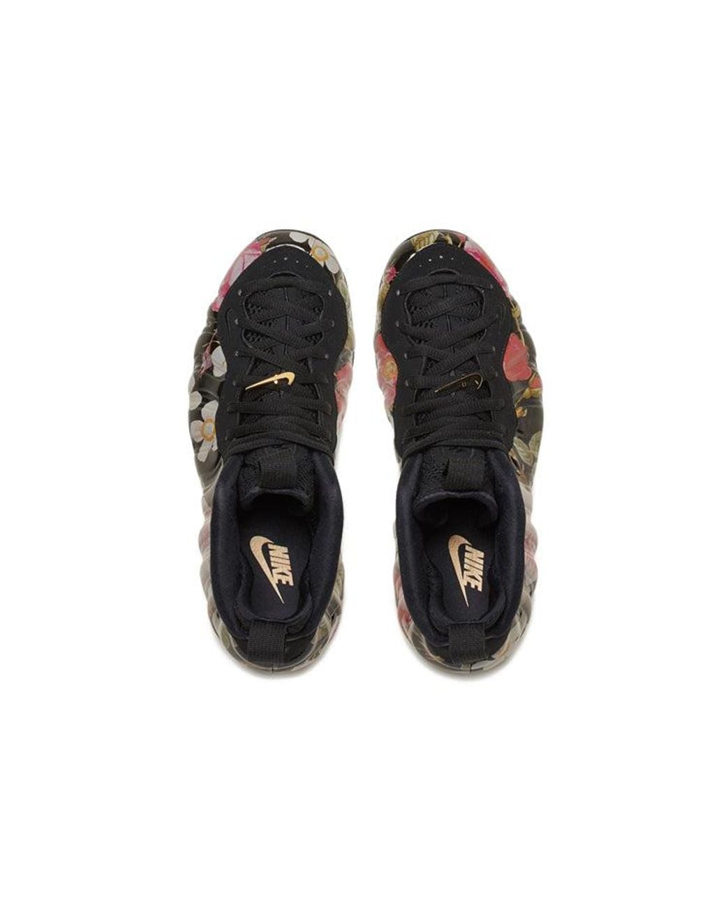 Nike Black (Wmns) Air Foamposite One 'Floral'