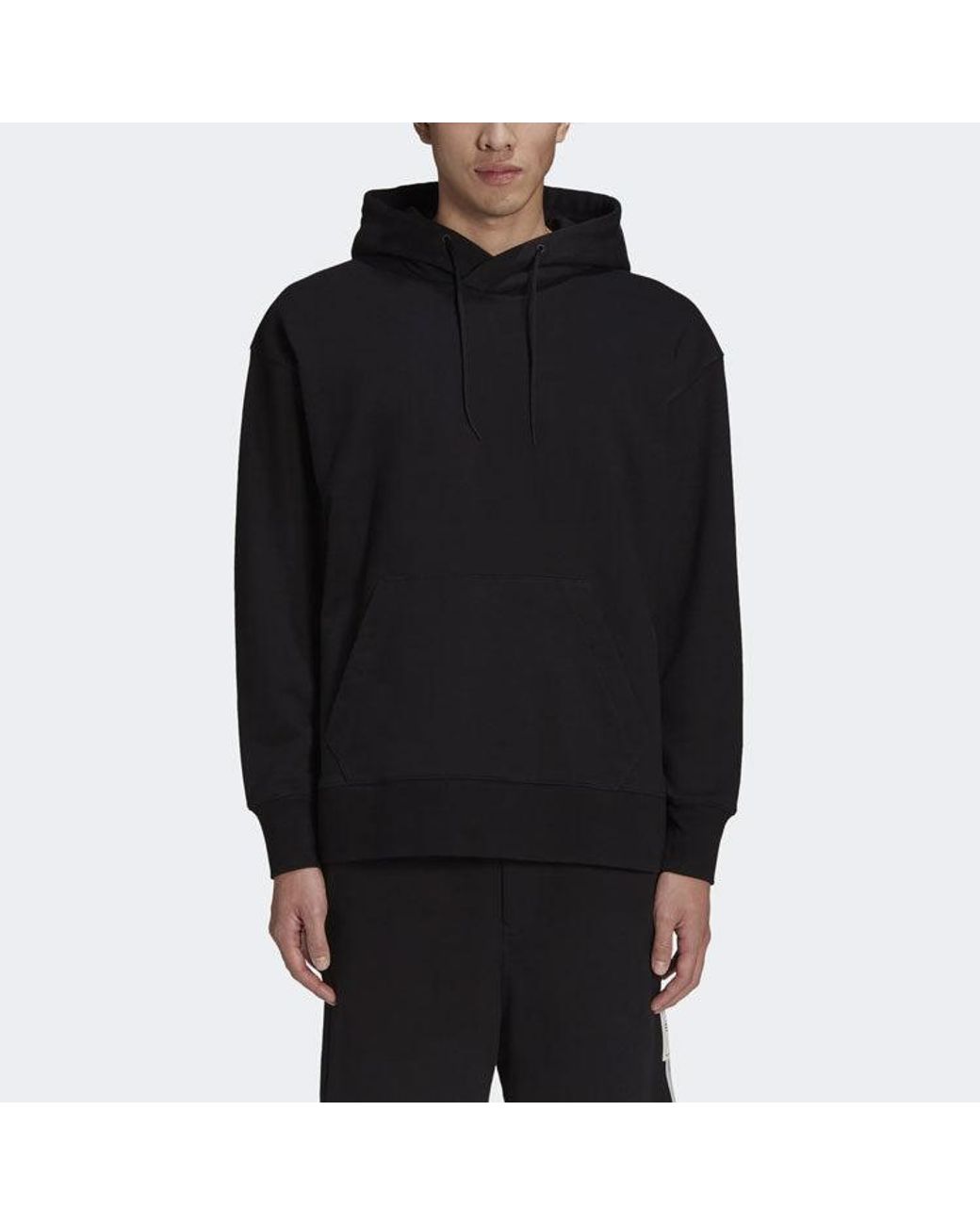 Adidas Black Y-3 Ss21 Loose Solid Color Casual for men
