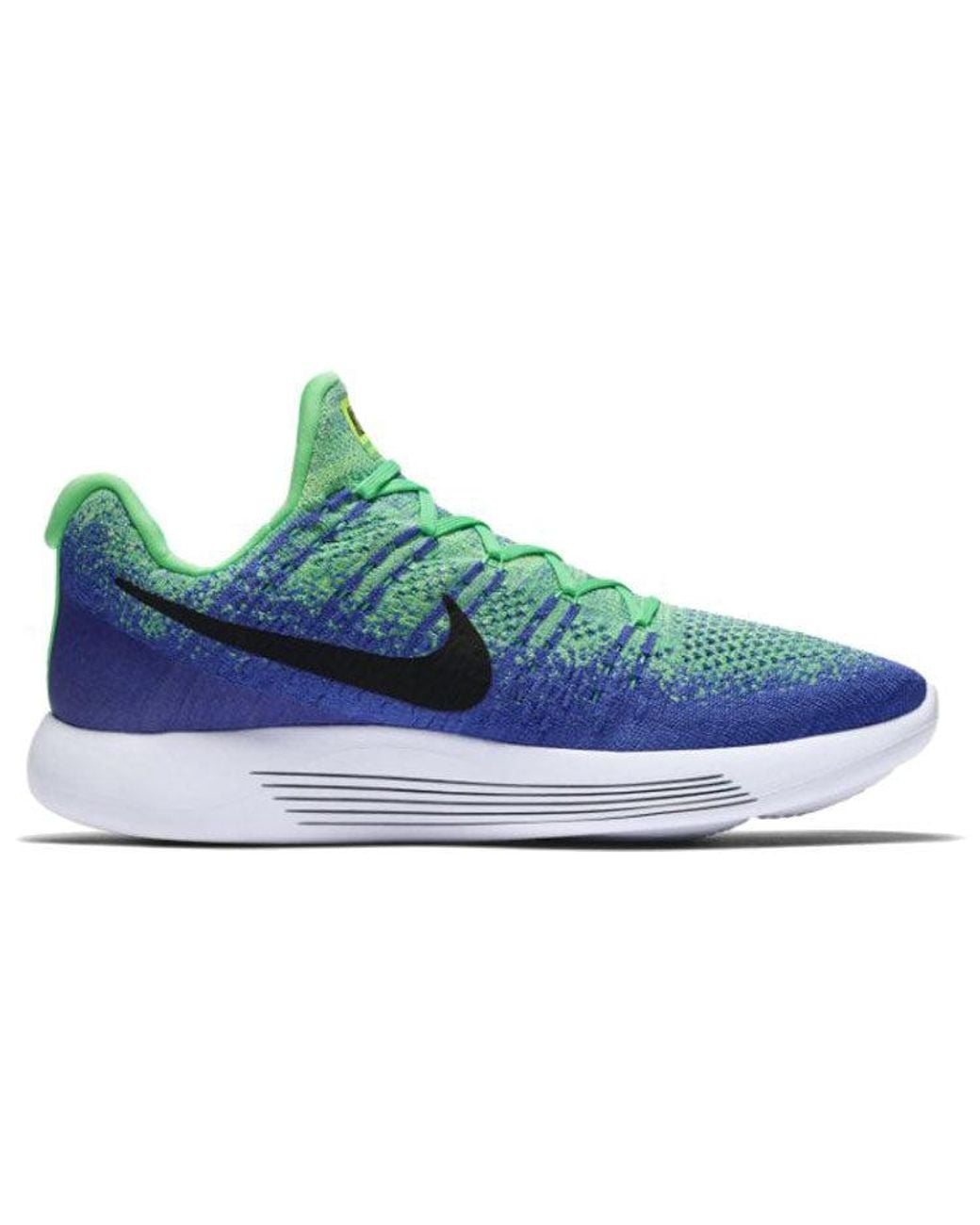 Nike Blue Lunarepic Low Flyknit 2 'Electro' for men