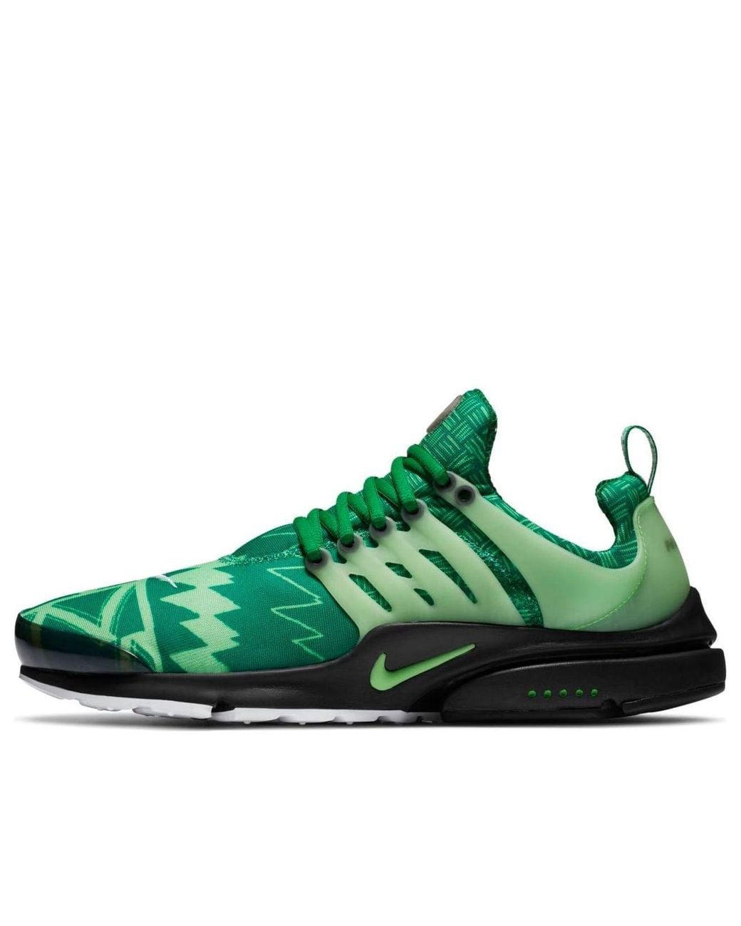Nike Green Air Presto "naija" Shoes for men