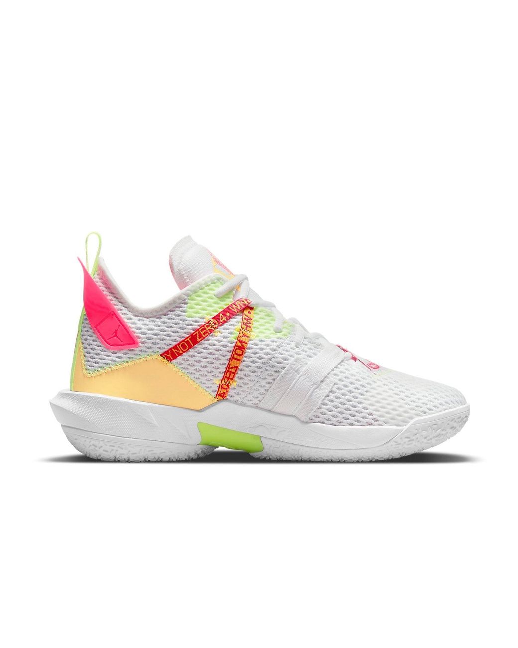 Nike White Why Not Zer0.4 Citron Pulse Hyper' for men
