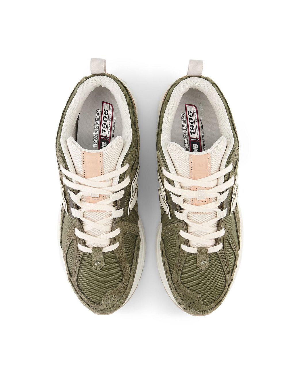 New Balance Brown 1906F 'Dark Moss Frappe' for men