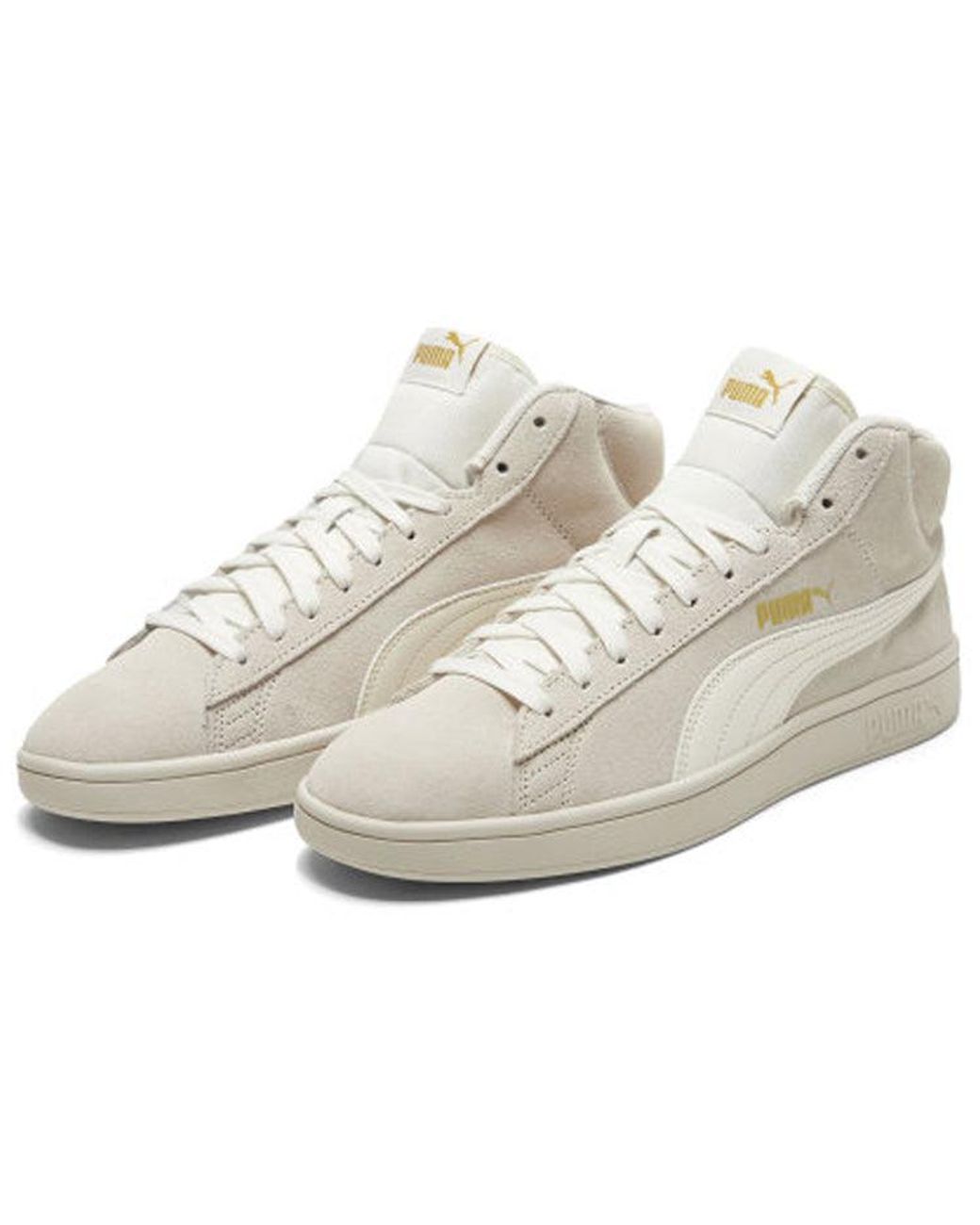PUMA White Smash V2 Mid Sd for men
