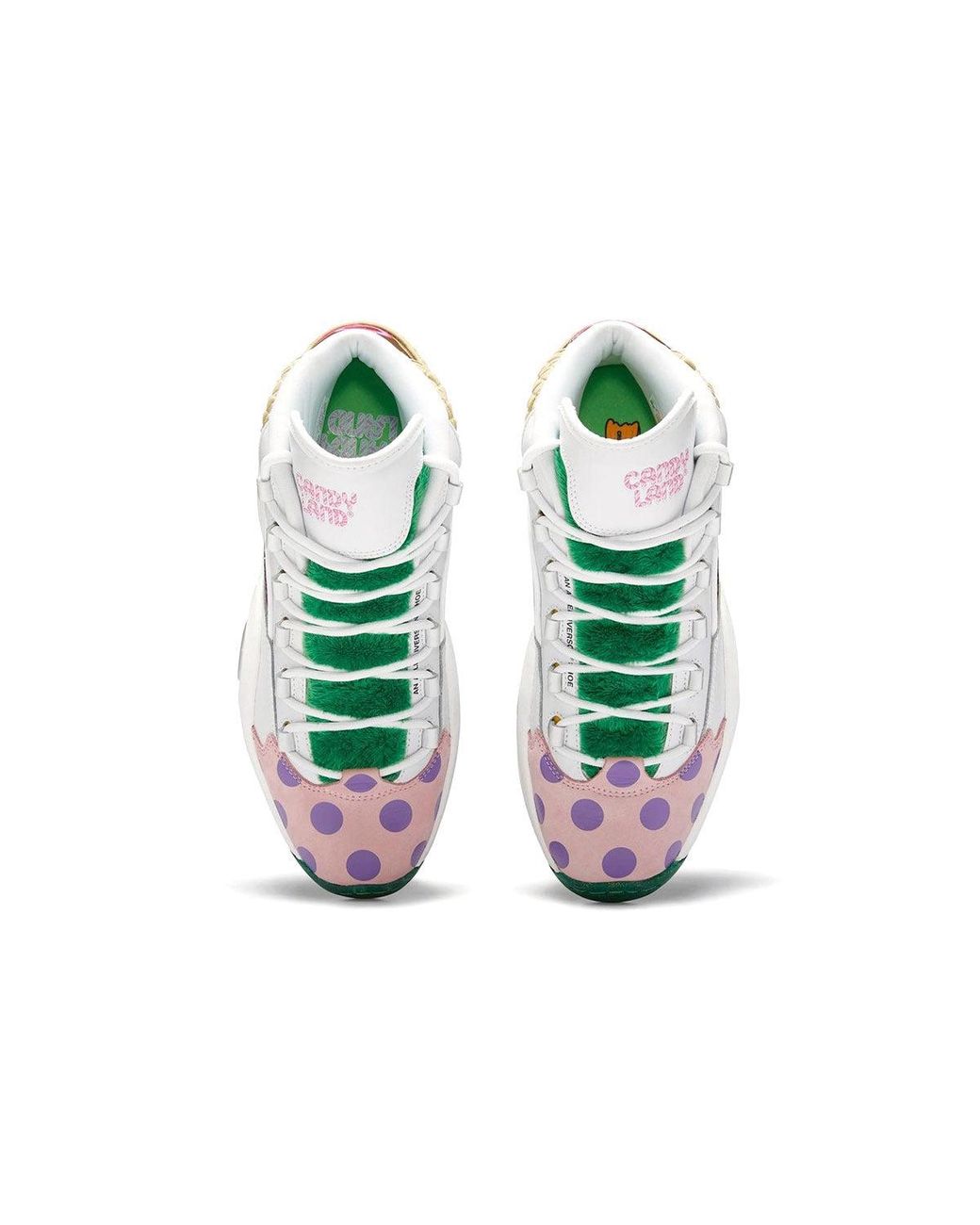 Reebok White Hasbro X Question Mid 'Candy Land' for men