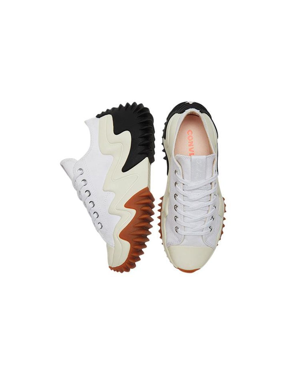 Converse White Run Star Motion Platform Low Egret' for men