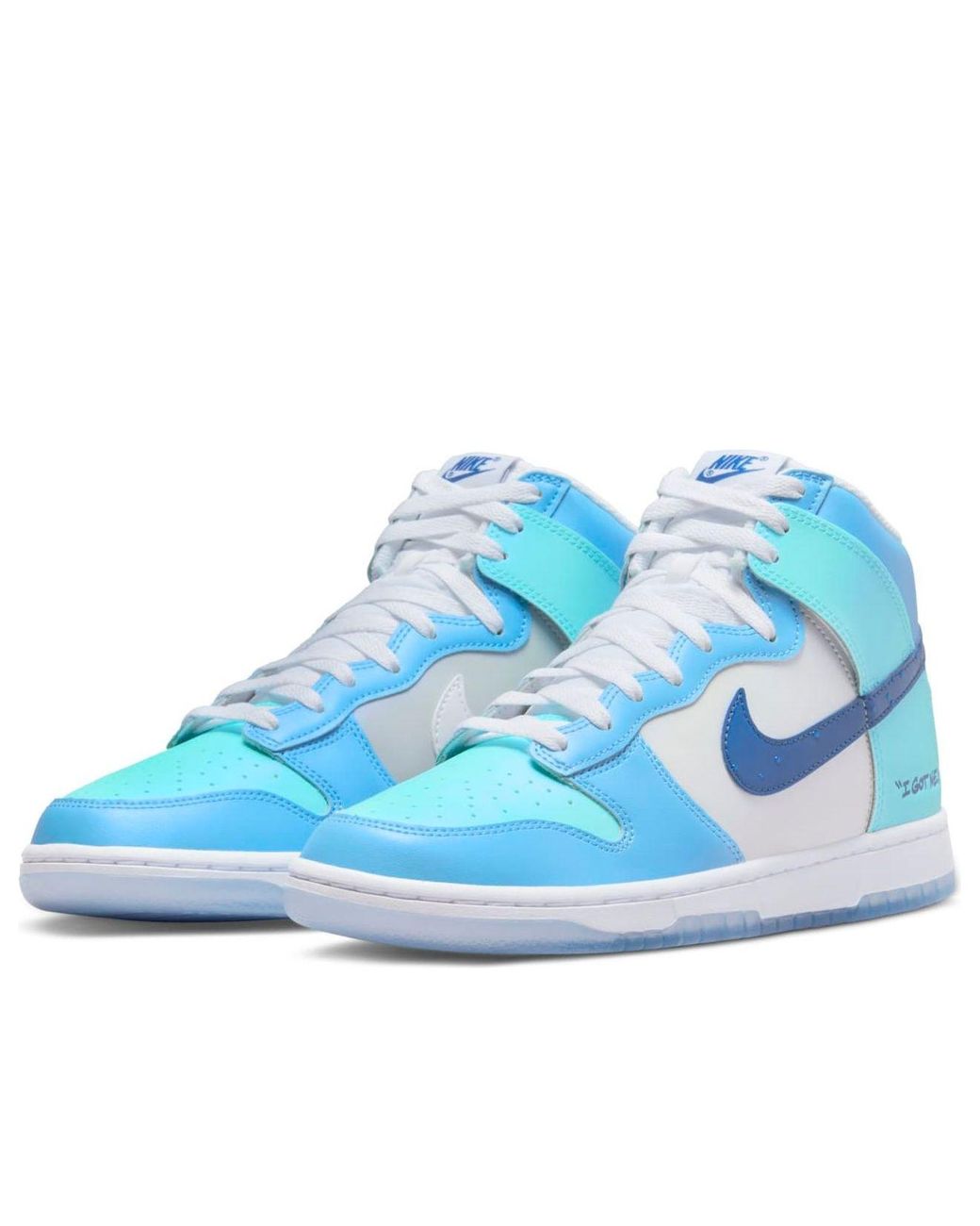Nike Blue Dunk High 'I Got Next' for men