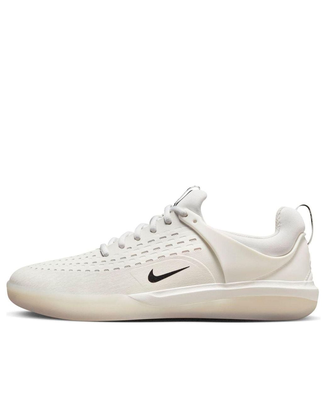 Nike White Nyjah 3 Sb for men