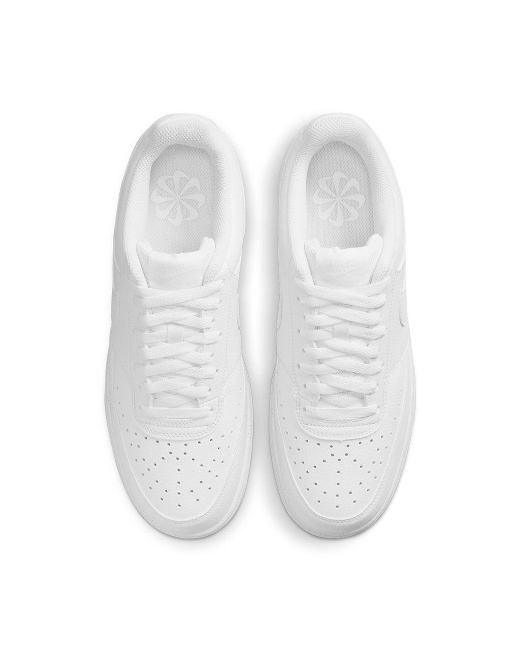 Nike White Court Vision Low Next Nature Shoes for men