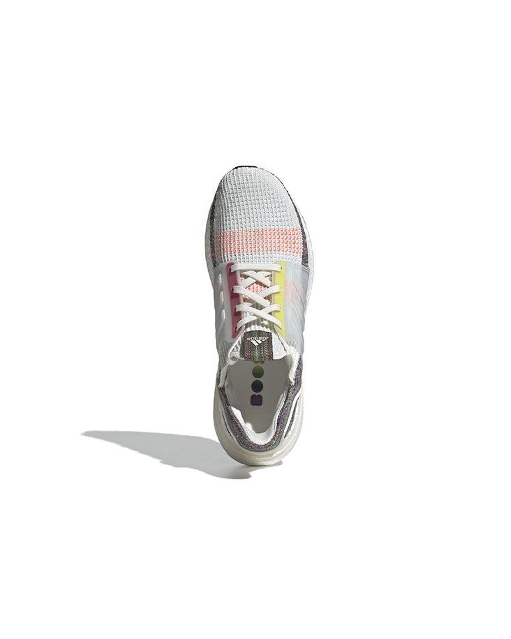 Adidas White Ultraboost 19 'Pride' for men