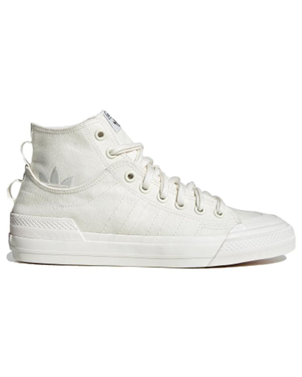 Adidas White Nizza Hi Dl for men