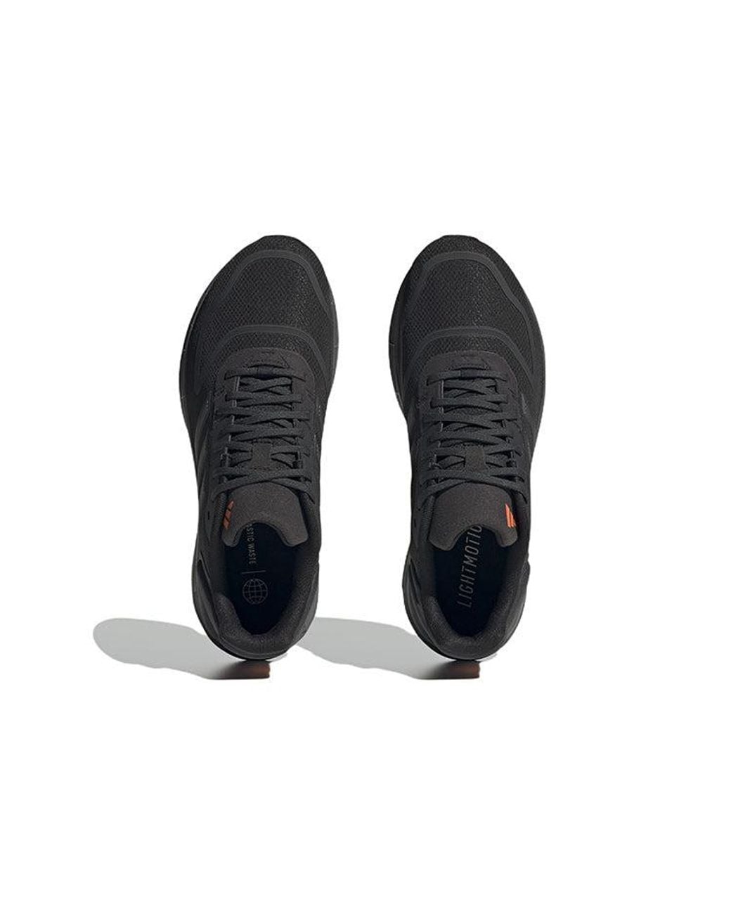 Adidas Black Duramo 10 'Carbon Solar' for men