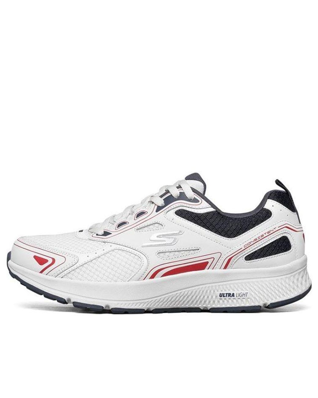 Skechers White Go Run Consistent for men