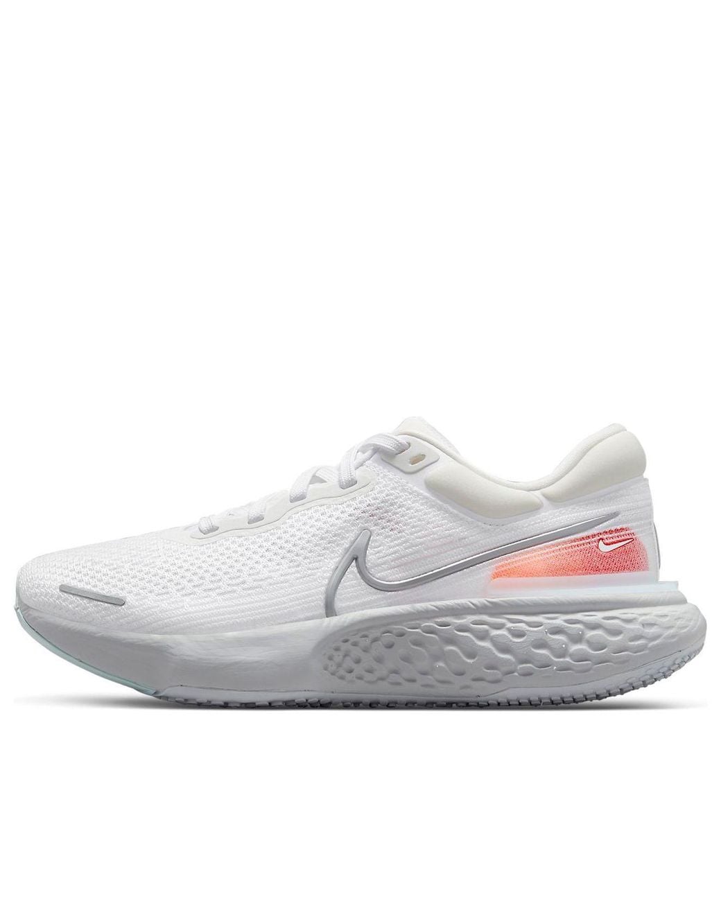Nike White Zoomx Invincible Run Flyknit Metallic' for men