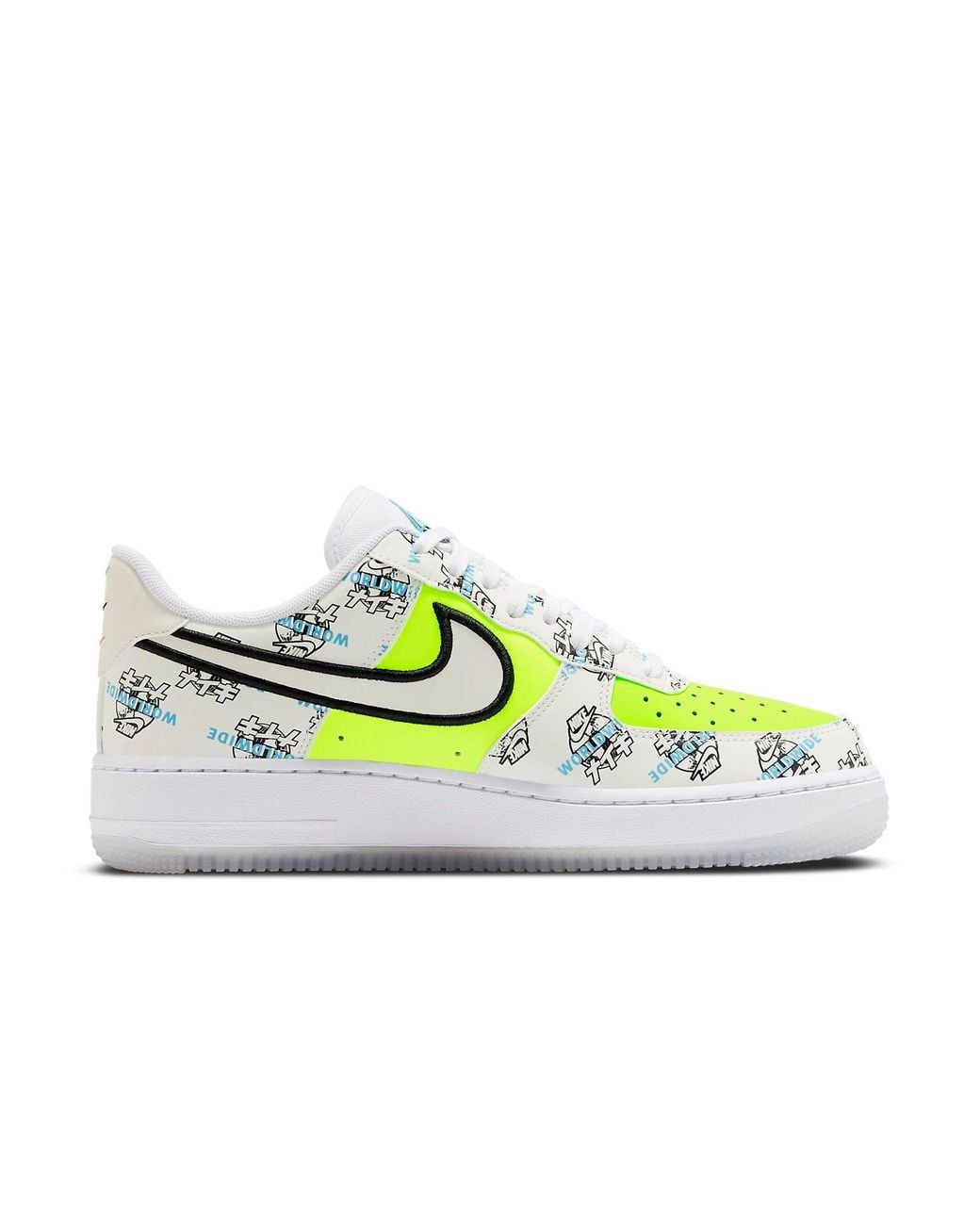 Nike Green Air Force 1 '07 Lv8 'Worldwide Pack for men