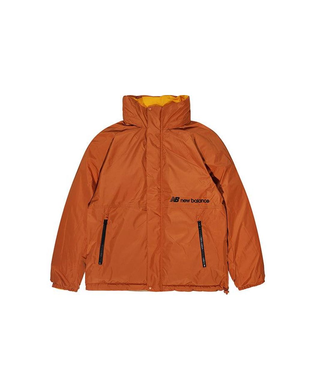New Balance Yellow Classic Reversible Puffer Jacket