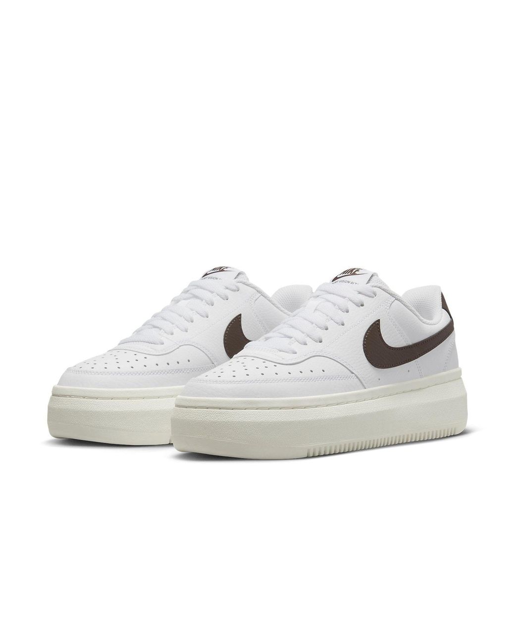 Nike White (Wmns) Court Vision Alta