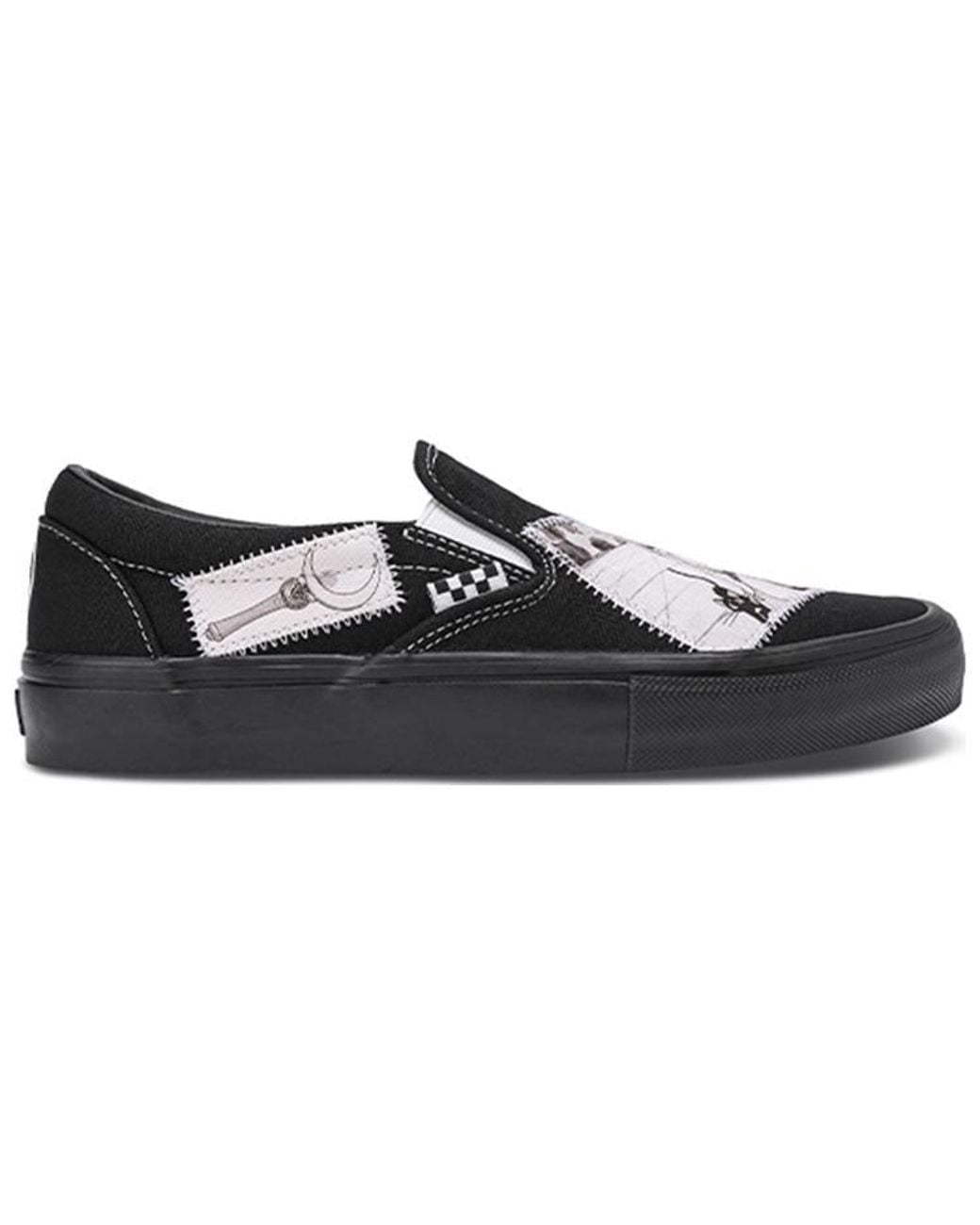Vans Black Sailor Moon X Skate Slip-On 'Pretty Guardian'