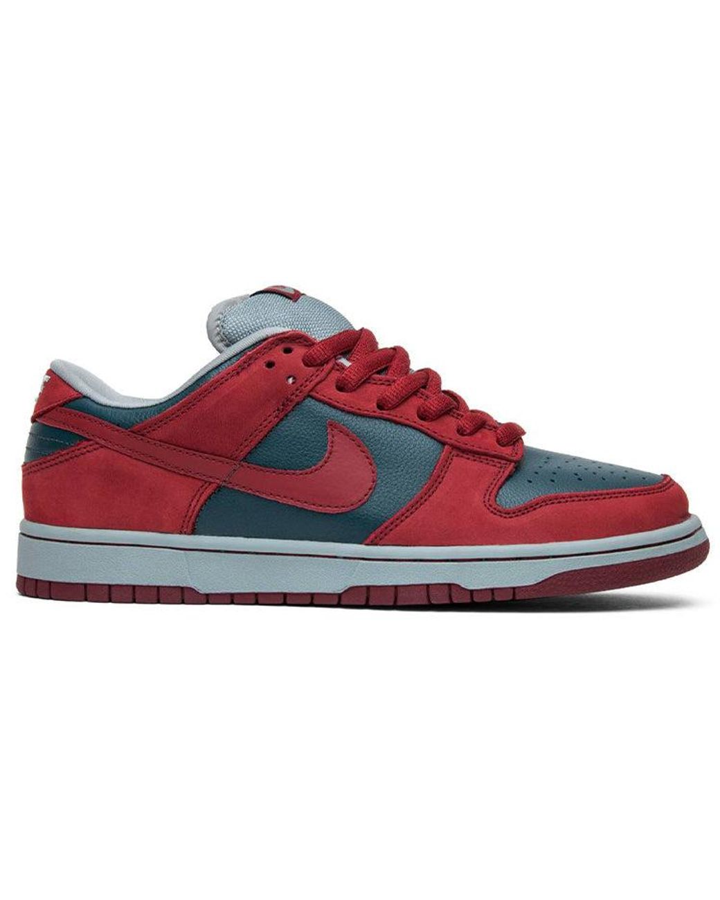 Nike Red Sb Dunk Low Pro 'Sharks' for men