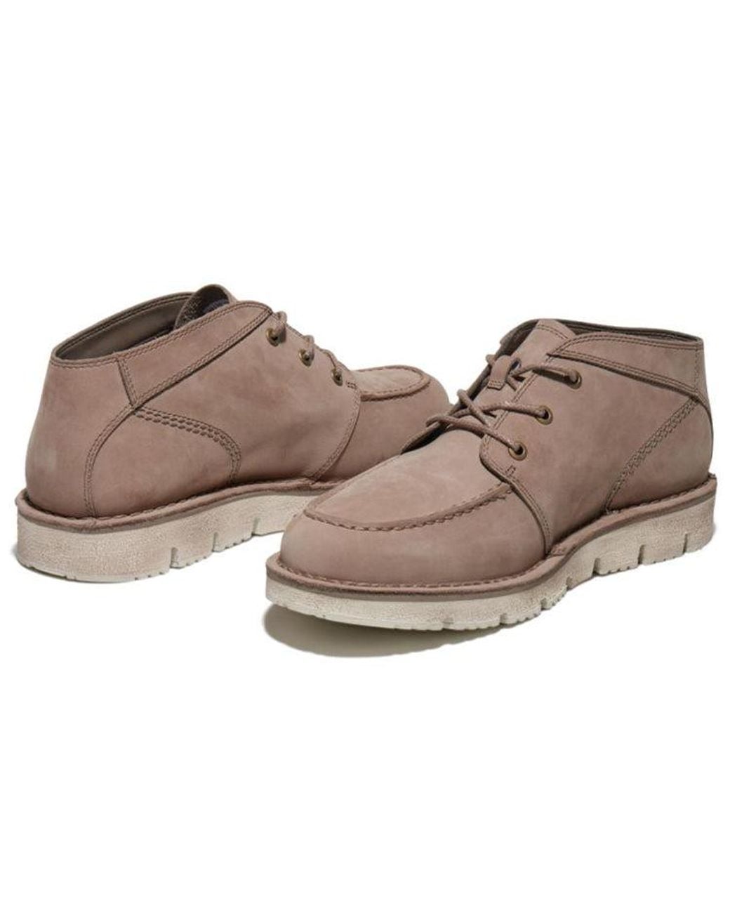 Timberland Brown Westmore Moc Toe Chukka Boots for men